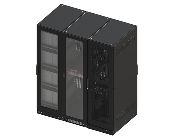 Линейные шкафы на базе монтажной стойки